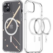 Nevamel Dux Ducis Clin Mag Series iPhone 15 Plus Magsafe Uyumlu Manyetik Silikon KILIF-(5775)