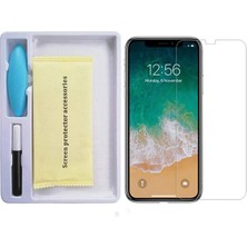 Nevamel Ally Iphone 11 Pro Max/ Xs Max Full Liquid+Uv Işık 3D Kırılmaz Cam Ekran KORUYUCU-(5775)