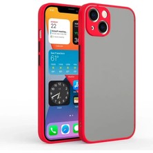 Nevamel iPhone 13 6.1inç Kamera Korumalı Premium Silikon KILIF-(5775)
