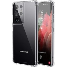 Nevamel Sm Galaxy S21 Ultra - S30 Ultra Shockproof Darbe Emici Silikon KILIF-(5775)