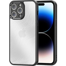 Nevamel Dux Ducis iPhone 14 Pro Aimo Series Premium Buzlu Sert Pc-Tpu KILIF-(5775)
