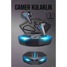 Nevamel Bluetooth Oyuncu Kulaklığı LED Işıklı Kablosuz Anc Özelliği