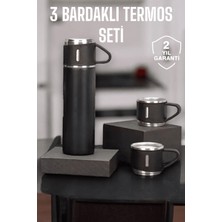 Nevamel 500 ml Kapasiteli Taşınabilir Basınçlı Termos Seti Günlük Kullanım Için Ideal