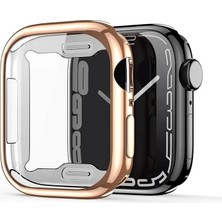 Nevamel Dux Ducis Samo Series Apple Watch 45MM Için Soft Tpu Full Koruma Ultra Ince Silikon KILIF-(5775)