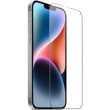 Nevamel Hoco 9d iPhone 15 Plus Tempered Kırılmaz Cam Ekran KORUYUCU-(5775)