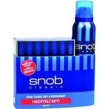 Snob Classic Edt 100 ml Erkek Parfümü + 150 ml Deodorant Set