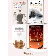 Toker Yayınları Veda/ayşe Kulin - Konstantiniyye Oteli/zülfü Livaneli - Bereketli Topraklar Üzerinde/orhan Kemal - Insancıklar/dostoyevski