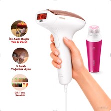 Philips Ipl Tüy Alma Cihazı Yüz Temizleme Cihazı Hediyeli 2 Başlıklı Kablolu Ev Tipi Epilasyon Seti Premium Pürüzsüz Cilt Bakımı