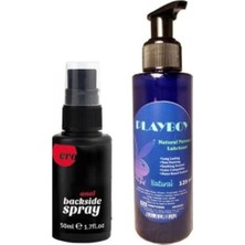 Erdo Ticaret Hintohu Kadınlara Erkeklere Özel Sprey 50 ml Playboy 125ML Lubricant Gel