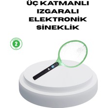 Nevamel® Pil ile Çalışan Elektronik Sinek Öldürücü – Çocuk ve Evcil Hayvan Dostu Tasarım