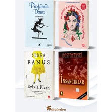 Toker Yayınları Parfümün Dansı/tom Robbins - Bugün Kalan Hayatımın Ilk Günü/maud Ankaoua - Sırça Fanus/sylvia Plath - Insancıklar/fyodor Mihayloviç Dostoyevski