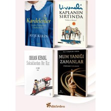 Nirengi Yayınları Kardelenler/ayşe Kulin - Kaplanın Sırtında/zülfü Livaneli - Sokaklardan Bir Kız/orhan Kemal - Mum Yanığı Zamanlar