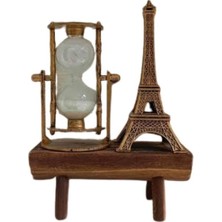 Nevamel Paris Eyfel Kulesi Hediyelik Eyfel Retro Kum Saati Dekoratif Eşya