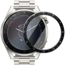 Nevamel Huawei Watch 3 Pro 3D Full Kaplama Ekran Koruyucu PET+PMMA-(5775)