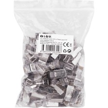 Nevamel® S-Lınk SL-COB24P RJ45 Yeni Nesil Jac Utp Cat6 Metal (100LÜ PAKET)(1923)