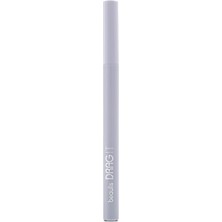 Beaulis Drag It Inkpen Keçe Uçlu Eyeliner - Siyah, Yüksek Renk Verimi, Uzun Süre Kalıcı ve Suya Dayanıklı (1 Adet)