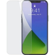 Nevamel Baseus Iphone 12 Pro Max 6.7  0.3mm Ful Tempered Cam Ekran Koruyucu 2 Adet SET-(5775)