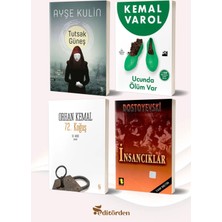 Toker Yayınları Tutsak Güneş/ayşe Kulin - Ucunda Ölüm Var/kemal Varol - 72. Koğuş/orhan Kemal - Insancıklar/dostoyevski