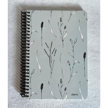 Colornote Papirüs Doğa Serisi Kareli Defter, Spiralli, Sert Kapaklı, 100 Yaprak, 16X23CM
