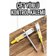 Nevamel Kontrol Kalemi Nikel Kaplama Çift Başlıklı Test Cihazı