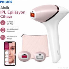 Philips Ipl Lazer Epilasyon Cihazı Kablosuz Kablolu Kullanım Cilt Tonu Sensörlü 2 Başlıklı Yüz Vücut Tüy Alma Makinesi