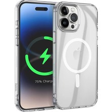 Nevamel Hoco iPhone 15 Pro Anti-Fall Darbe Önleyici Airbag Manyetik Magsafe Silikon KILIF-(5775)
