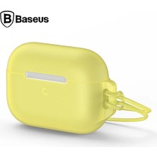 Nevamel Baseus Let''s Go Jelly Lanyard Airpods Pro Silica Gel Koruma KILIFI-(5775)