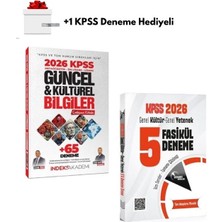 Indeks 2026 Kpss Güncel Bilgiler ve Genel Yetenek Genel Kültür 5 Deneme+ Kalem Ucu Hediyeli