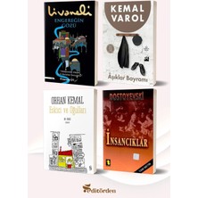 Toker Yayınları Engereğin Gözü/zülfü Livaneli - Aşıklar Bayramı/kemal Varol - Eskici ve Oğulları/orhan Kemal - Insancıklar/dostoyevski