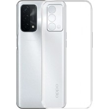 Nevamel Ally Oppo A93 5g Kamera Lens Korumalı Şeffaf Silikon KILIF-(5775)
