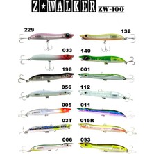 Fujin Z-Walker 100mm 11gr Su Üstü Maket Balık - #033 Red Head