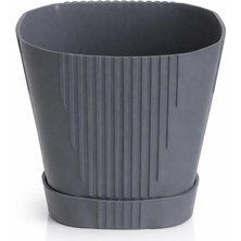 Hep İndirimli Zambak Dekoratif Plastik Saksı 8.8 Litre No:5