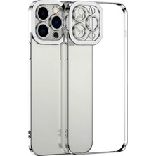 Nevamel Ally Fashion Series iPhone 11 Pro  Kılıf Renkli Kenar Lazer Çerçeveli Silikon KILIF-(5775)