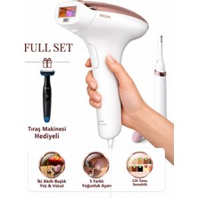 Philips Lumea Advanced Ipl Tüy Alma Cihazı Yüz ve Vücut Kullanımı Cilt Tonu Sensörlü 5 Işık Ayarlı + Tıraş Makinesi