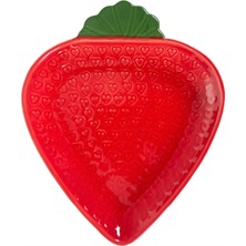 Mudo Concept STRAWBERRY KIRMIZI SUNUM TABAĞI - 20 CM