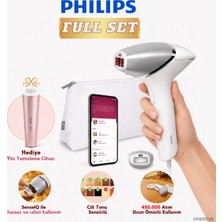 Philips Ipl Ev Tipi Lazer Epilasyon Aleti Akıllı Sensörlü Kablolu Kullanım Kalıcı Tüy Azaltıcı Kusursuz Pürüzsüzlük