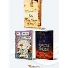 Nirengi Yayınları Bin Muhteşem Güneş/khaled Hosseini - Bir Katilin Güncesi/kim Young-Ha - Üç Bileşen Problemi/ahmet Fidan
