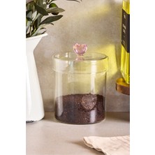 Empressco 750 ml Borosilikat Cam Kavanoz, 10X12 Cm, Sağlam ve Şık Saklama Çözümü