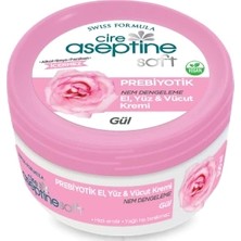 Cire Aseptine Soft Gül Aromalı Prebiyotik Bakım Kremi 30 ml Hassas Ciltler İçin Uygun