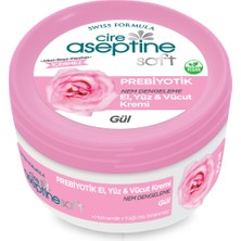 Cire Aseptine Soft 100 ml Gül Nemlendirici Bakım Krem Normal Ciltler İçin Hızla Emilim Sağlar