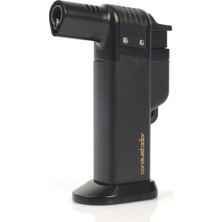 Conquistador Tek Torch Pürmüz Siyah Masa Tipi Plastik Puro Çakmağı CNQ-038