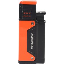 Conquistador Tek Torch Pürmüz Turuncu Siyah Delicili Metal Puro Çakmağı CNQ-032
