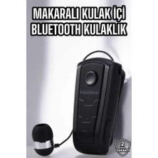 Herşey Trend Makaralı Bluetooth Kulaklık Çağrı Cevaplama Kablolu Uzun Pil Ömrü