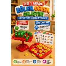 M&H 2'li Oyun Seti - Kurbağa Denge - Smart Matching - Eğitici ve Öğretici Oyun Seti