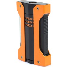 Conquistador Tek Torch Pürmüz Turuncu Siyah Defi Extreme Dizayn Metal Puro Çakmağı CNQ-025