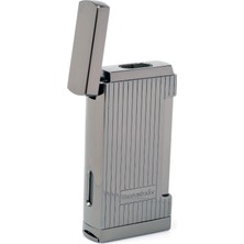 Conquistador Çift Torch Pürmüz Gunmetal Delicili Metal Puro Çakmağı CNQ-037