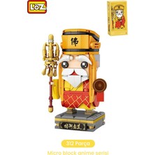 Vagonlife Loz Micro Anime Serisi 1547 Modeli 312 Parça Dekoratif Oyuncak Yapım Seti Yapı Blok