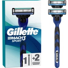 Gillette Mach3 Start Tıraş Makinesi + Yedek Tıraş Bıçağı Ergonomik Tasarım ile Hassas Tıraş Deneyimi