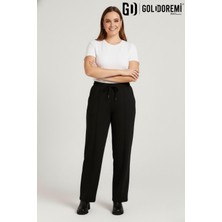 Gd Goldoremi 34-030 Kadın Modal Çımalı Bol Paça Cepli Eşofman Altı