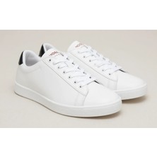 U.S. Polo Assn. Kadın Sneaker Ayakkabı Beyaz Suni Deri Düz Taban Franco Modeli 101032705